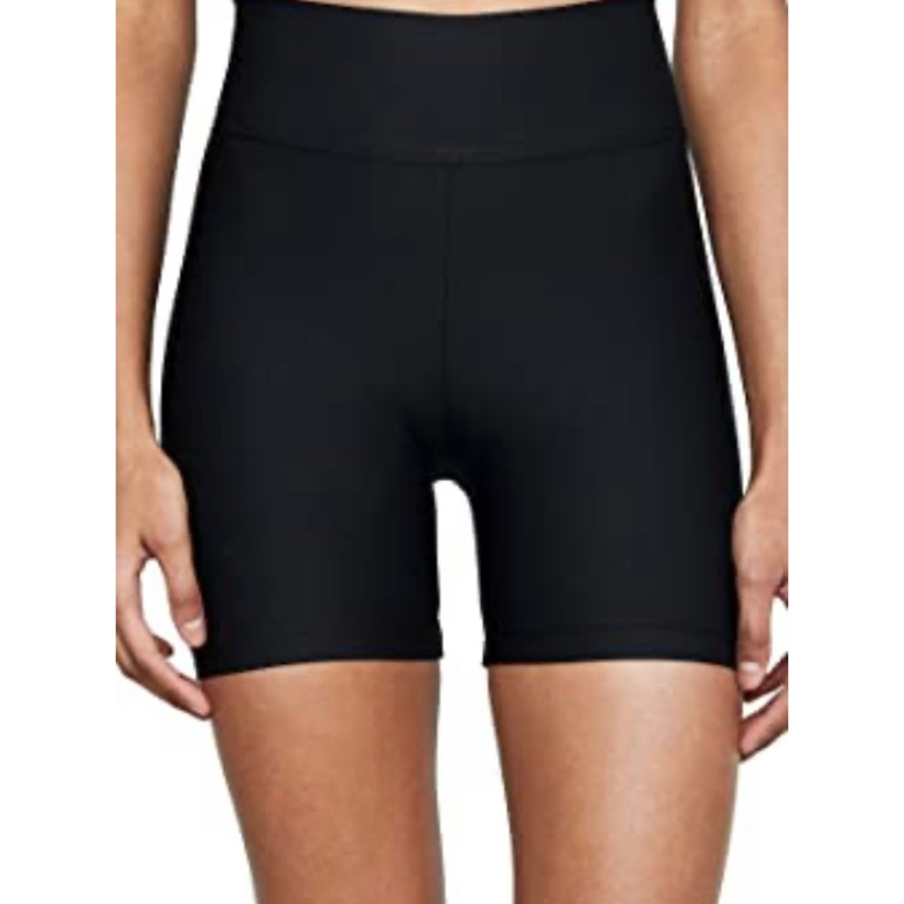 PLUSH SHORT WOMEN’S BLACK COMPRESSION ATHLETIC SIZE SMALL